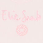 Girls Pink Logo Dress, 1, hi-res