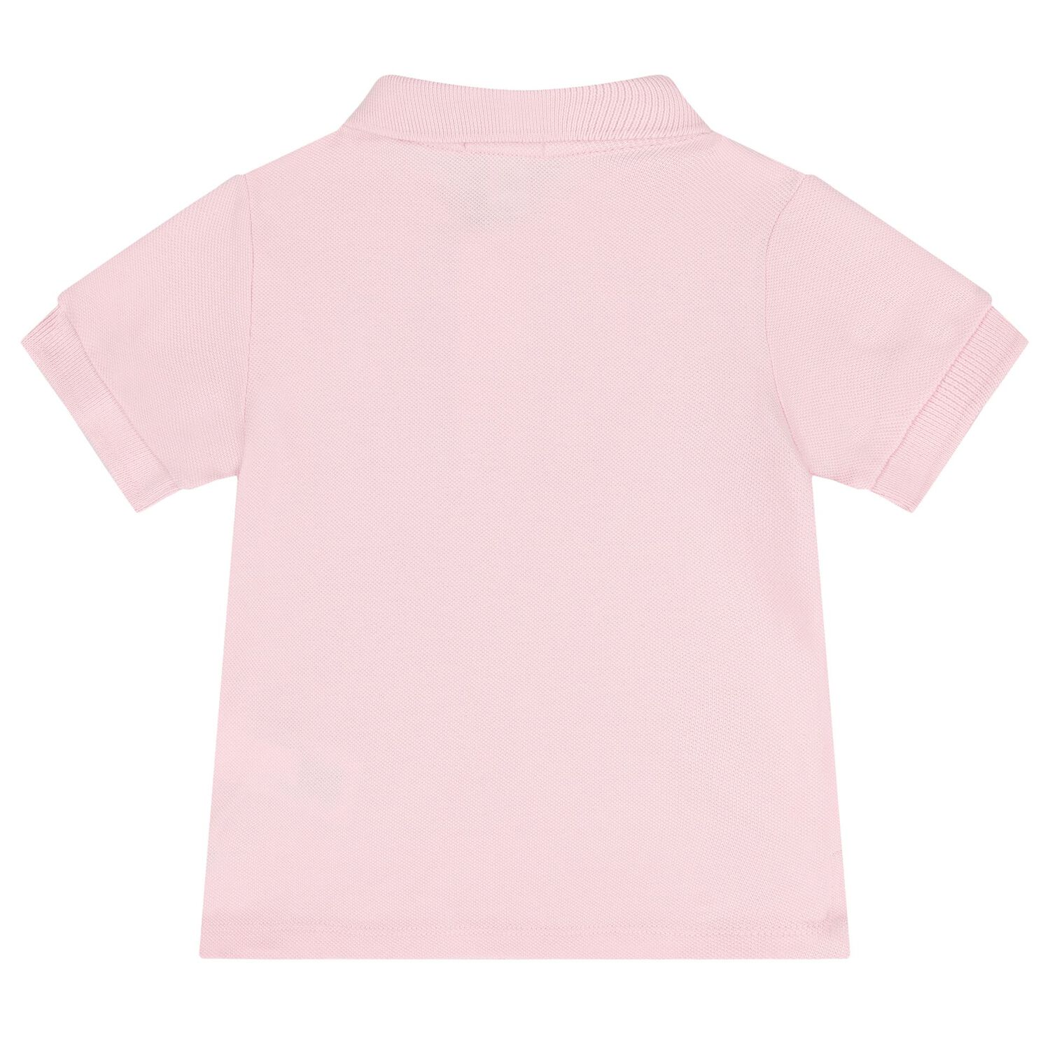 Baby Girls Pink Logo Polo Shirt Gift Set, 1, hi-res