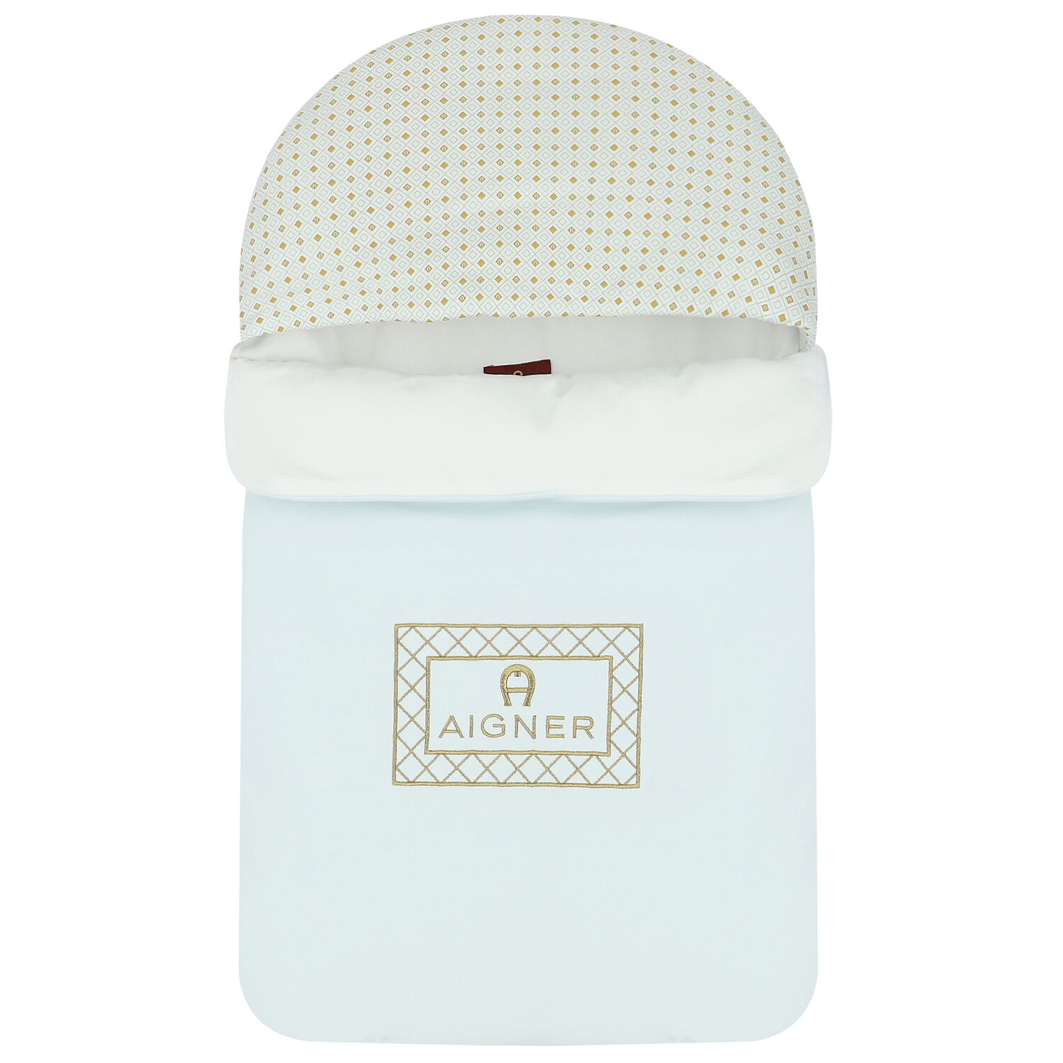 Baby Boys Blue, Ivory & Gold Nest, 1, hi-res