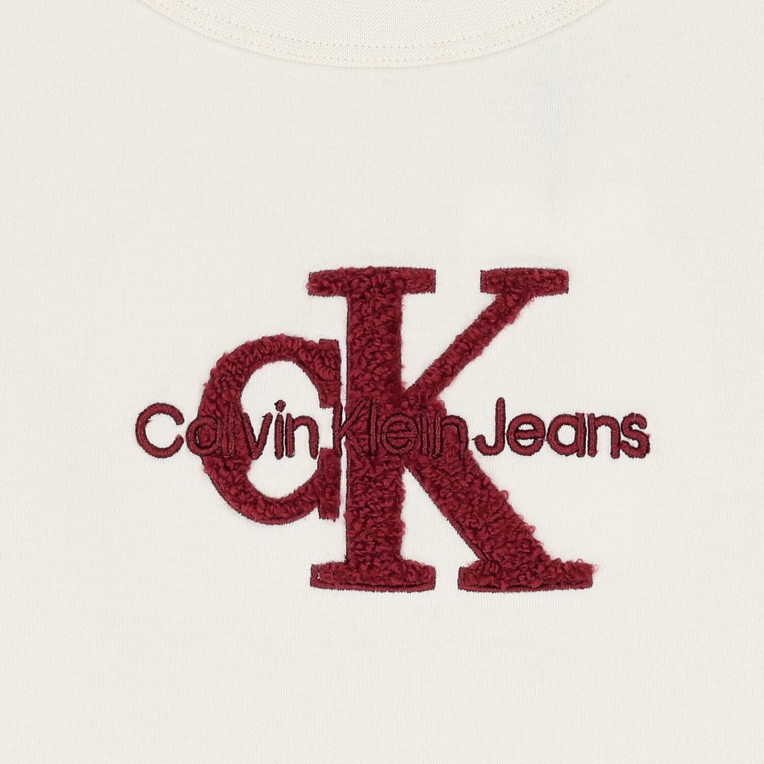 Girls Ivory Logo T-Shirt, 2, hi-res