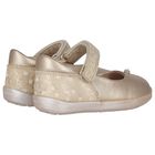 Younger Girls Gold Shoes, 2, hi-res