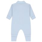 Baby Boys Blue Romper Gift Set, 1, hi-res