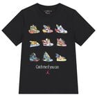 Boys Black Jordan Logo T-Shirt, 1, hi-res