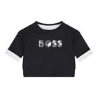 Baby Boys Black & White Logo Reversible Trousers Set, 1, hi-res