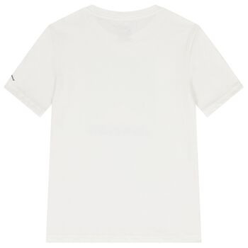 Boys White Jordan Logo T-Shirt