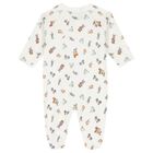 Baby Girls Ivory Teddy Bear Babygrow Gift Set, 1, hi-res