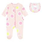 Baby Girls Pink Babygrow Gift Set, 1, hi-res