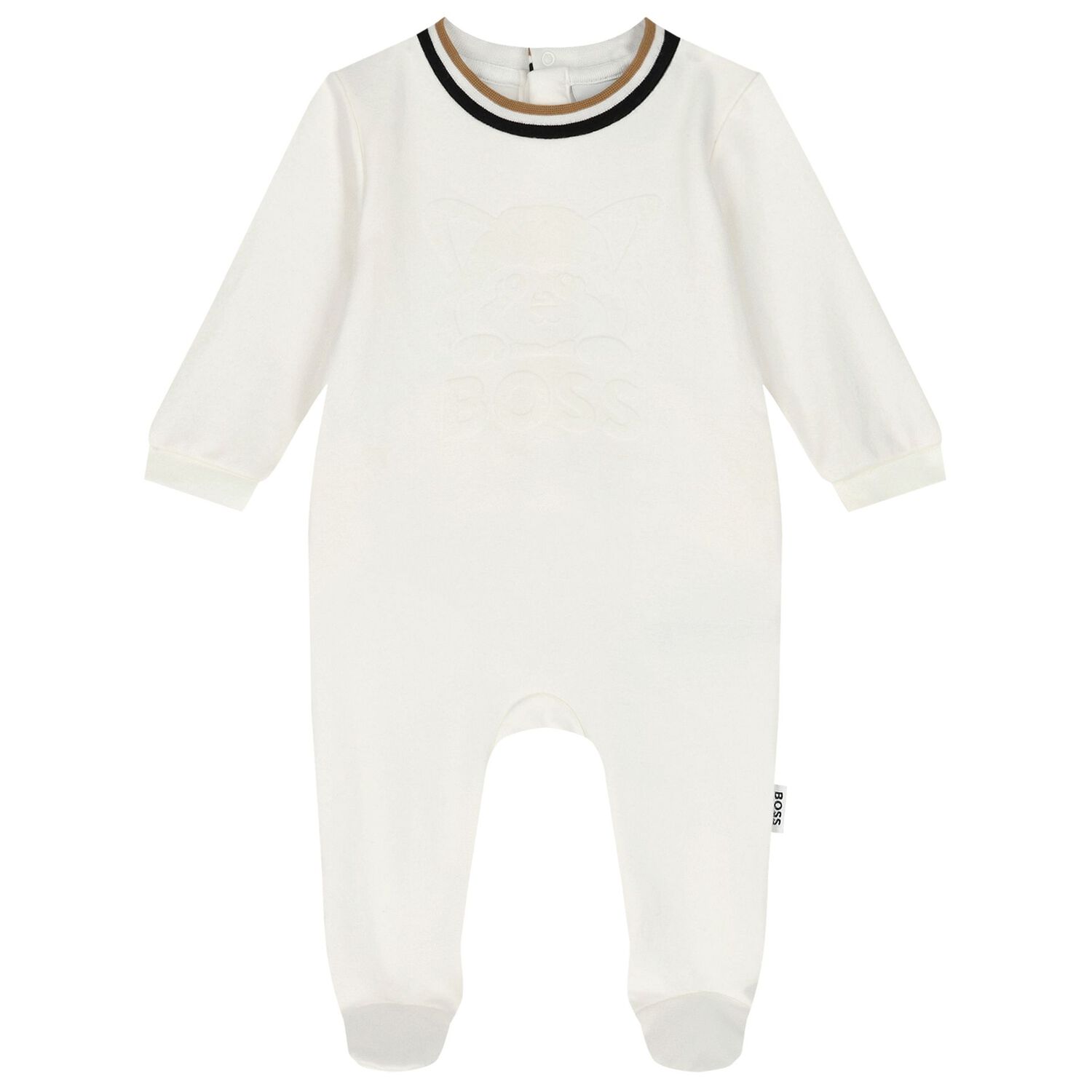 Ivory Logo Babygrow Gift Set, 1, hi-res image number null