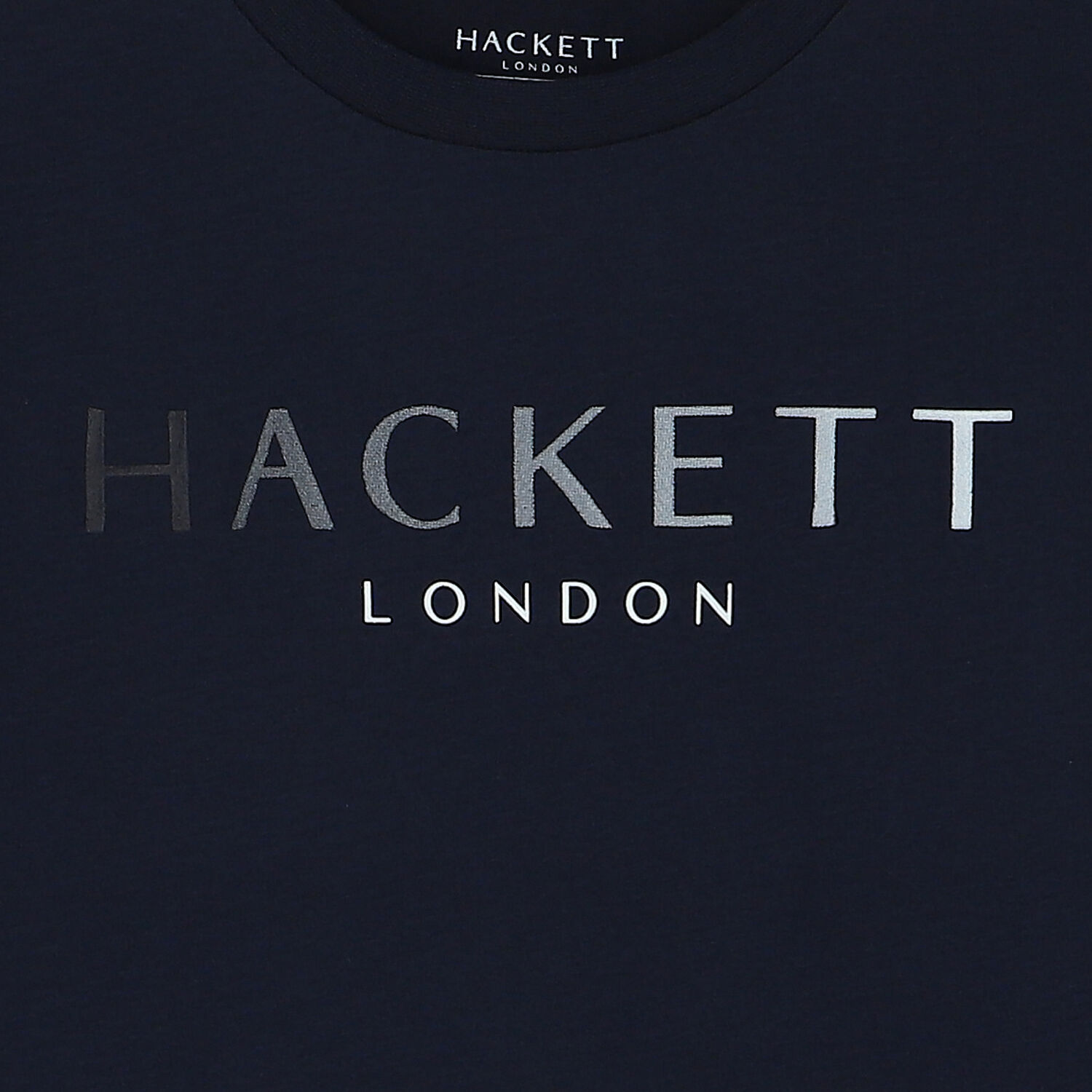 Boys Navy Blue Logo Long Sleeve Top, 4, hi-res