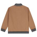 Boys Beige, White & Black Tracksuit Set (3 Piece), 2, hi-res