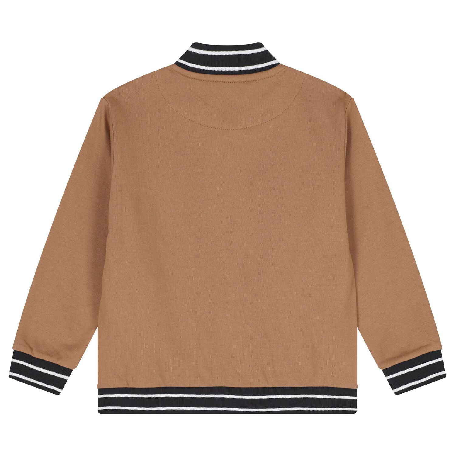 Boys Beige, White & Black Tracksuit Set (3 Piece), 2, hi-res