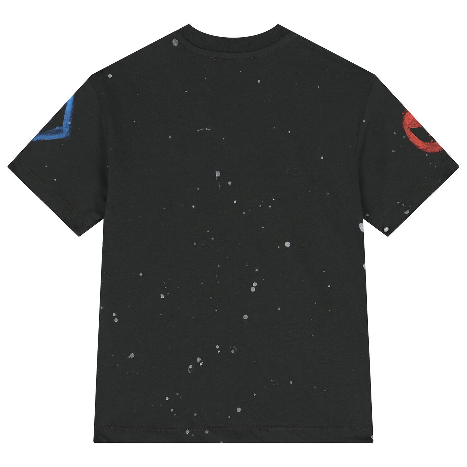 Boys Black Logo T-Shirt, 1, hi-res