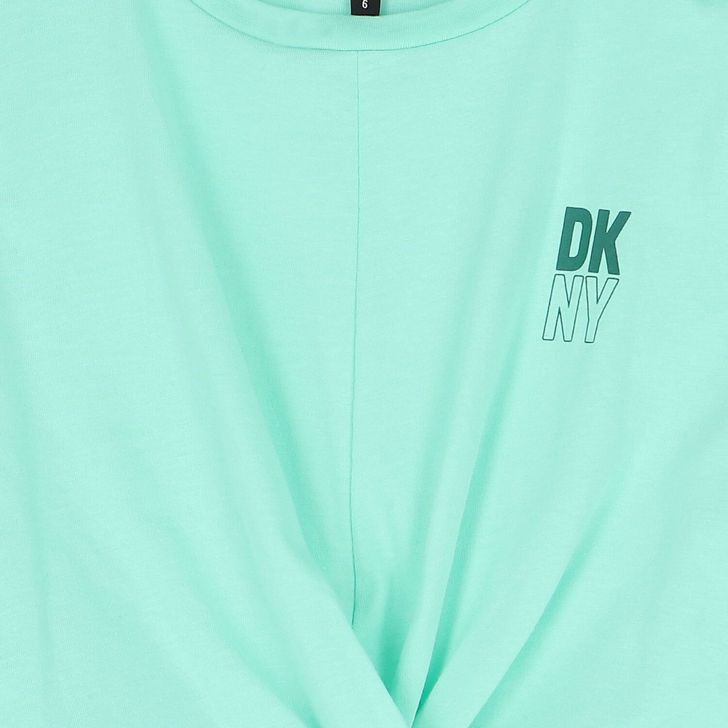 Girls Green Logo T-Shirt, 4, hi-res