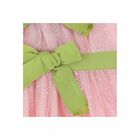 Girls Pink & Green Embellished Dress, 1, hi-res