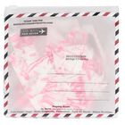 Girls White & Pink Palm Tree Bikini, 1, hi-res