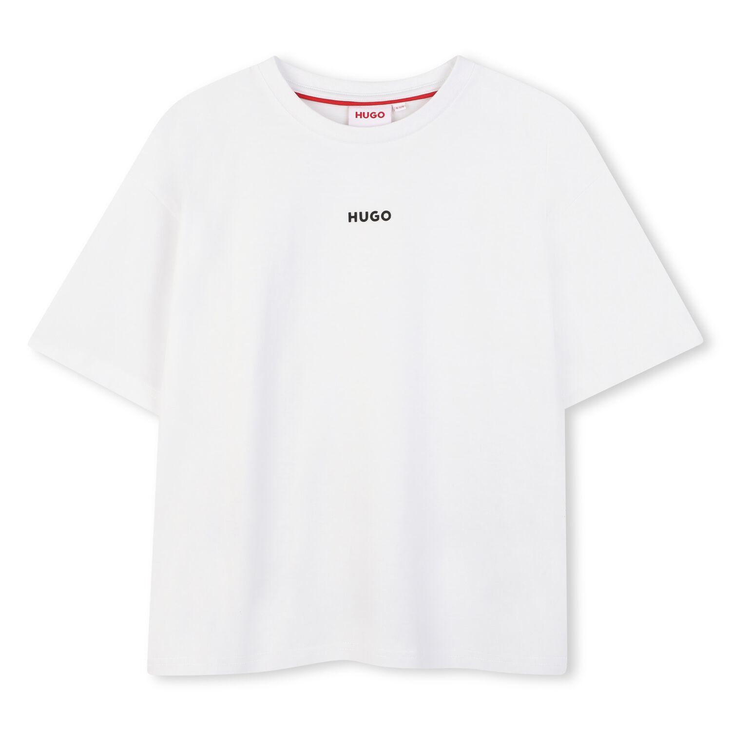 Boys White Logo T-Shirt, 2, hi-res image number null