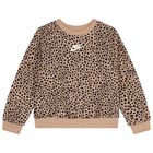 Girls Beige & Black Logo Leggings Set, 1, hi-res