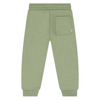 Younger Boys Green Joggers