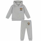 Grey Teddy Logo Tracksuit, 1, hi-res