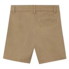 Boys Beige Shorts, 1, hi-res