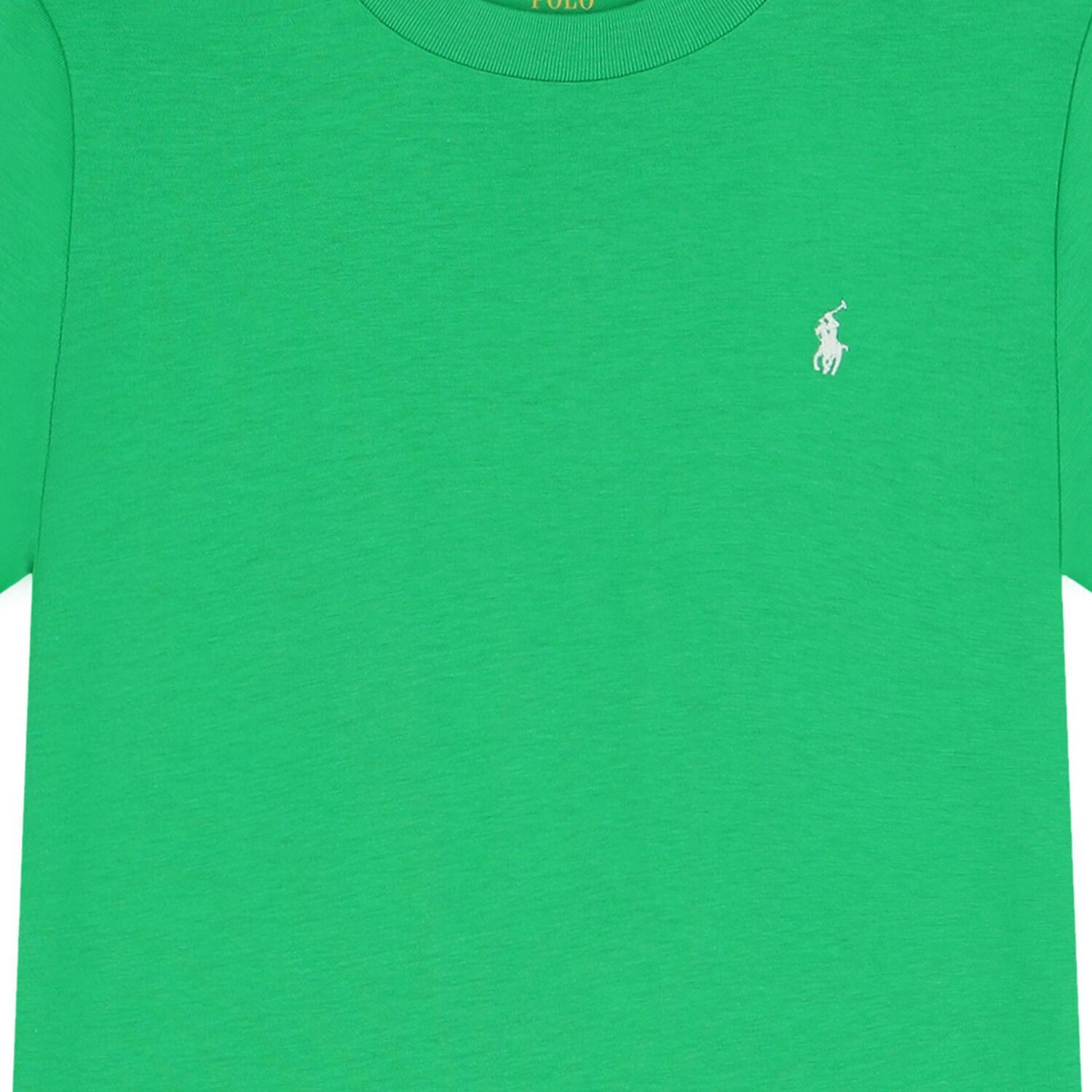 Boys Green Logo T-Shirt, 3, hi-res
