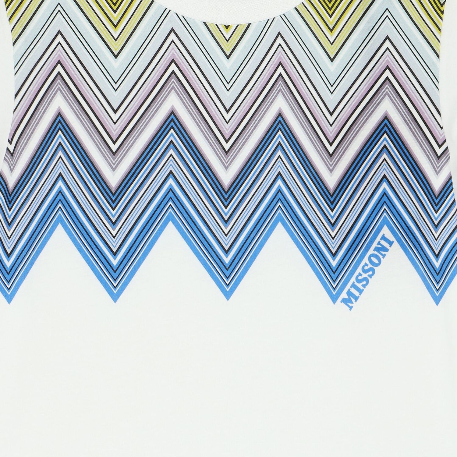 Boys White Zigzag T-Shirt, 1, hi-res image number null