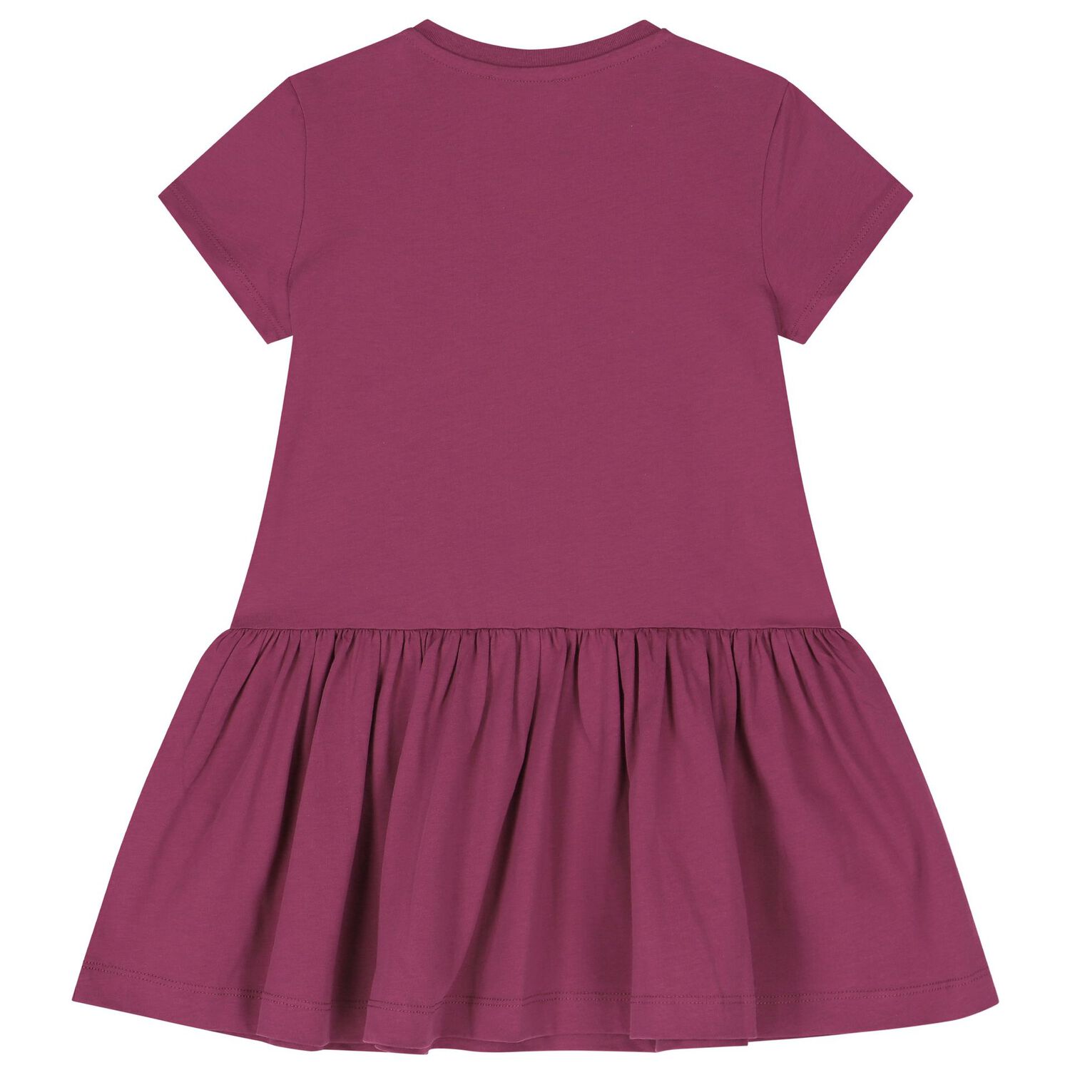 Girls Pink Logo Dress, 2, hi-res