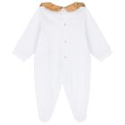 White & Beige Geo Map Babygrow Gift Set, 1, hi-res
