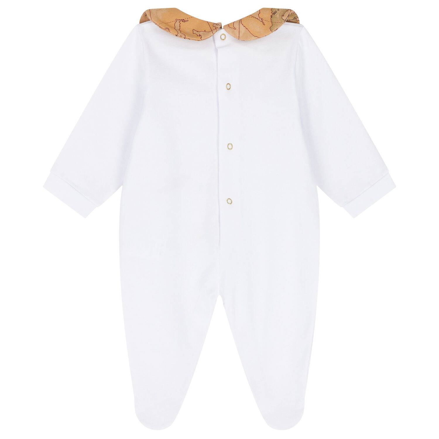 White & Beige Geo Map Babygrow Gift Set, 1, hi-res