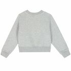 Girls Grey Logo Sweatshirt, 1, hi-res