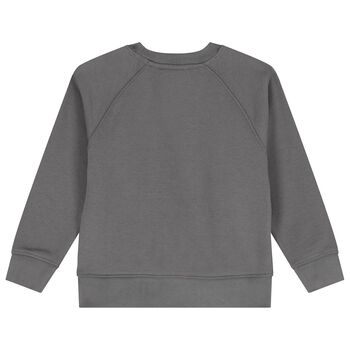 Boys Grey Logo Sweatshirt