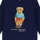 Boys Navy Polo Bear Sweatshirt, 1, hi-res