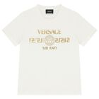 Boys White Medusa T-Shirt, 1, hi-res