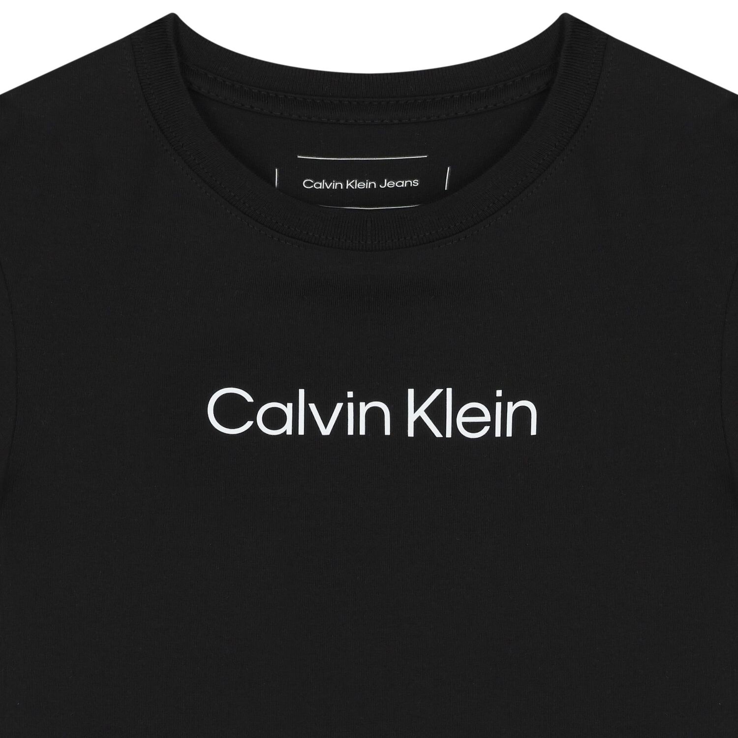 Boys Black Logo T-Shirt, 1, hi-res image number null