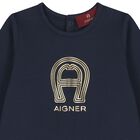 Baby Boys Navy Blue & Gold Babygrow Gift Set , 2, hi-res