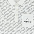 Boys White Logo Polo Shirt, 1, hi-res