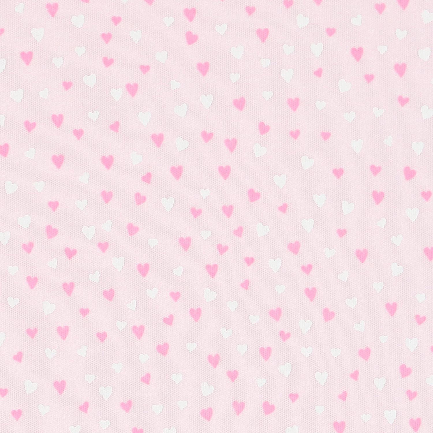 Baby Girls Pink Hearts Blanket, 1, hi-res image number null