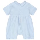 Baby Boys White & Blue Logo Gift Set, 1, hi-res