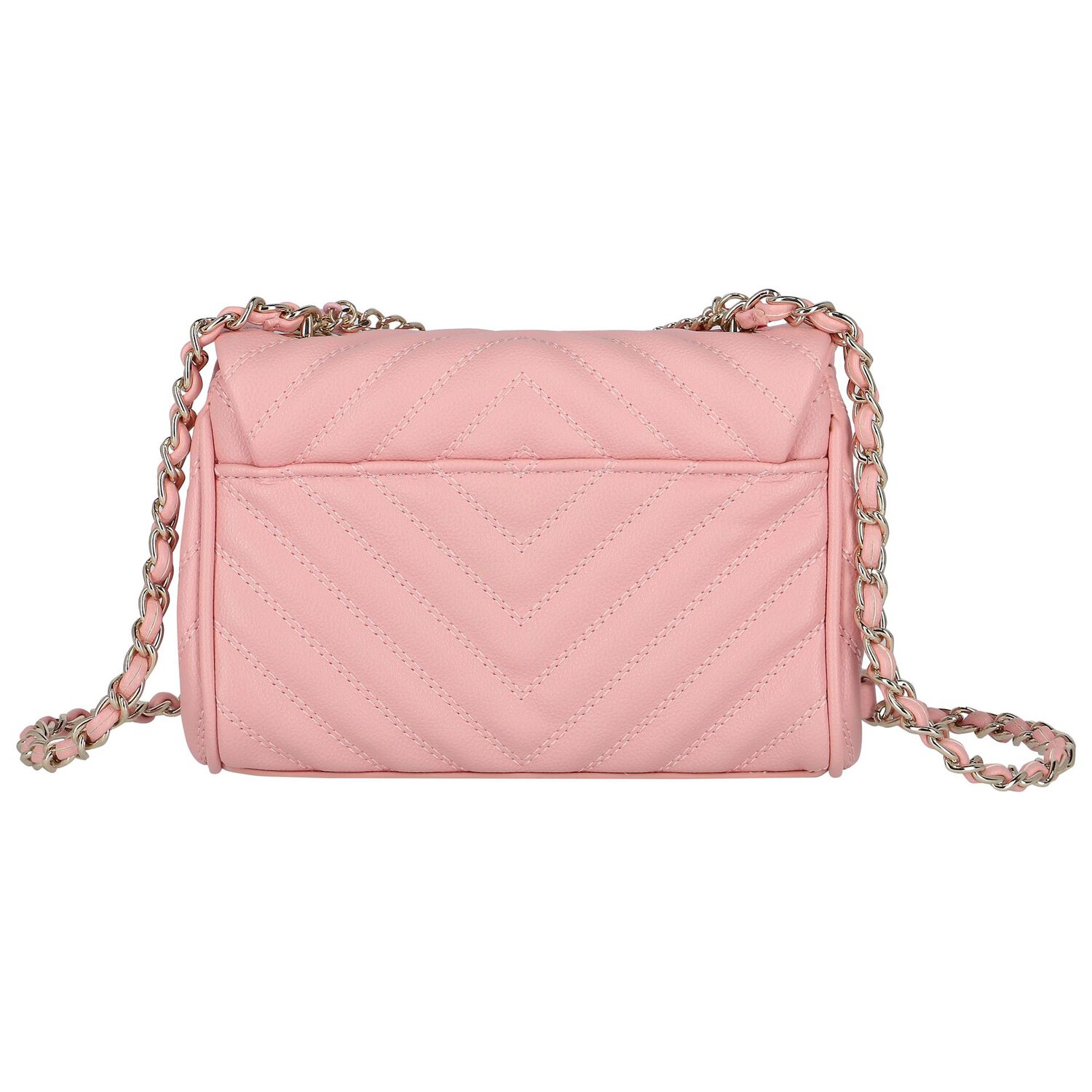 Girls Pink Logo Handbag, 3, hi-res