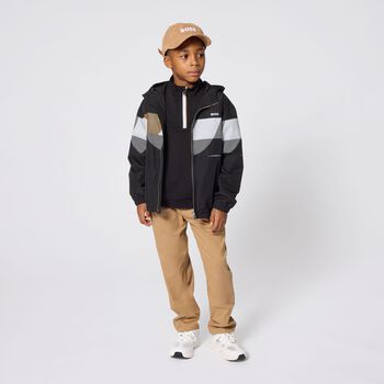 Boys Beige Chino Trousers