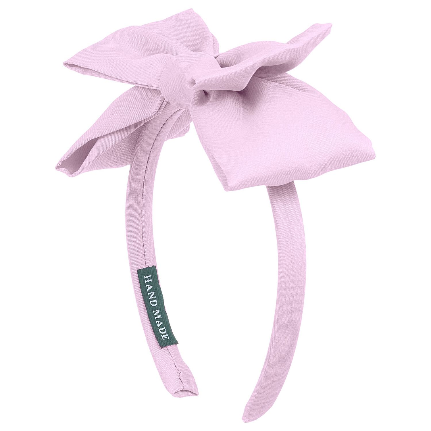 Girls Lilac Bow Headband, 2, hi-res