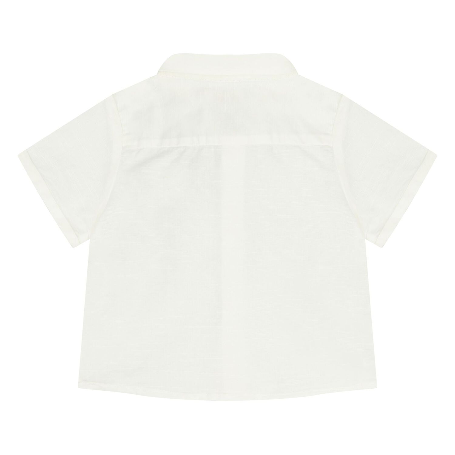 Younger Boys Ivory Shirt, 1, hi-res