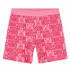 Pink Logo Shorts, 3, hi-res