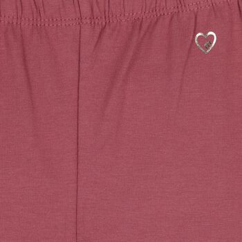 Younger Girls Pink Leggings ( 2-Pack )