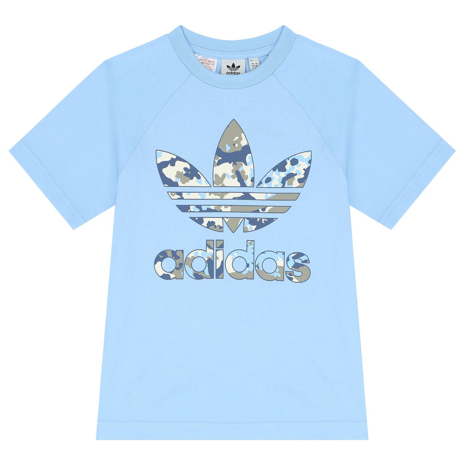 Blue Trefoil Logo T-Shirt, 1, hi-res