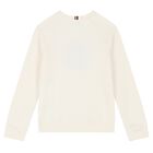 Boys Ivory Logo Sweatshirt, 1, hi-res