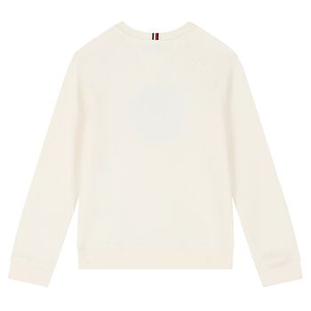 Boys Ivory Logo Sweatshirt