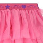 Girls White & Pink Heart Tulle Skirt Set, 1, hi-res