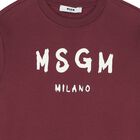 Burgundy Logo Sweatshirt, 3, hi-res