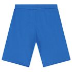 Boys White & Blue Dinosaur Shorts Set, 1, hi-res